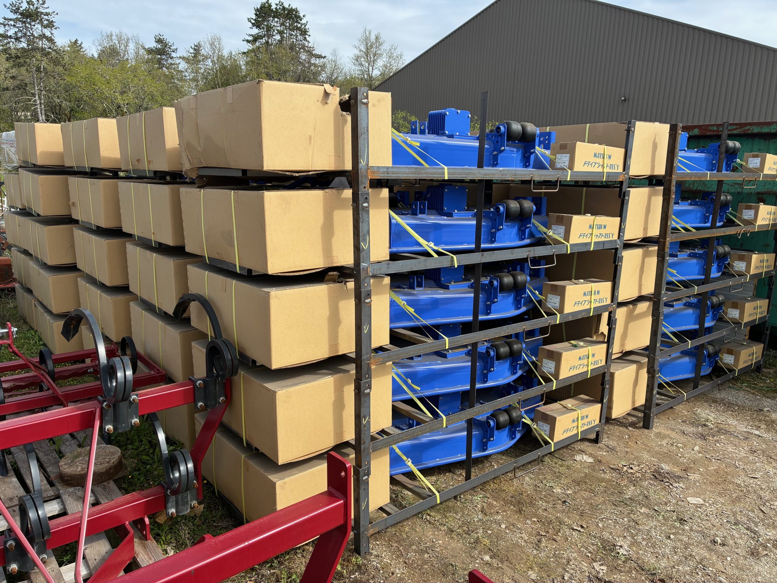 Plateau de coupe pour ISEKI SF310/370 -largeur 152 cm – Image 10